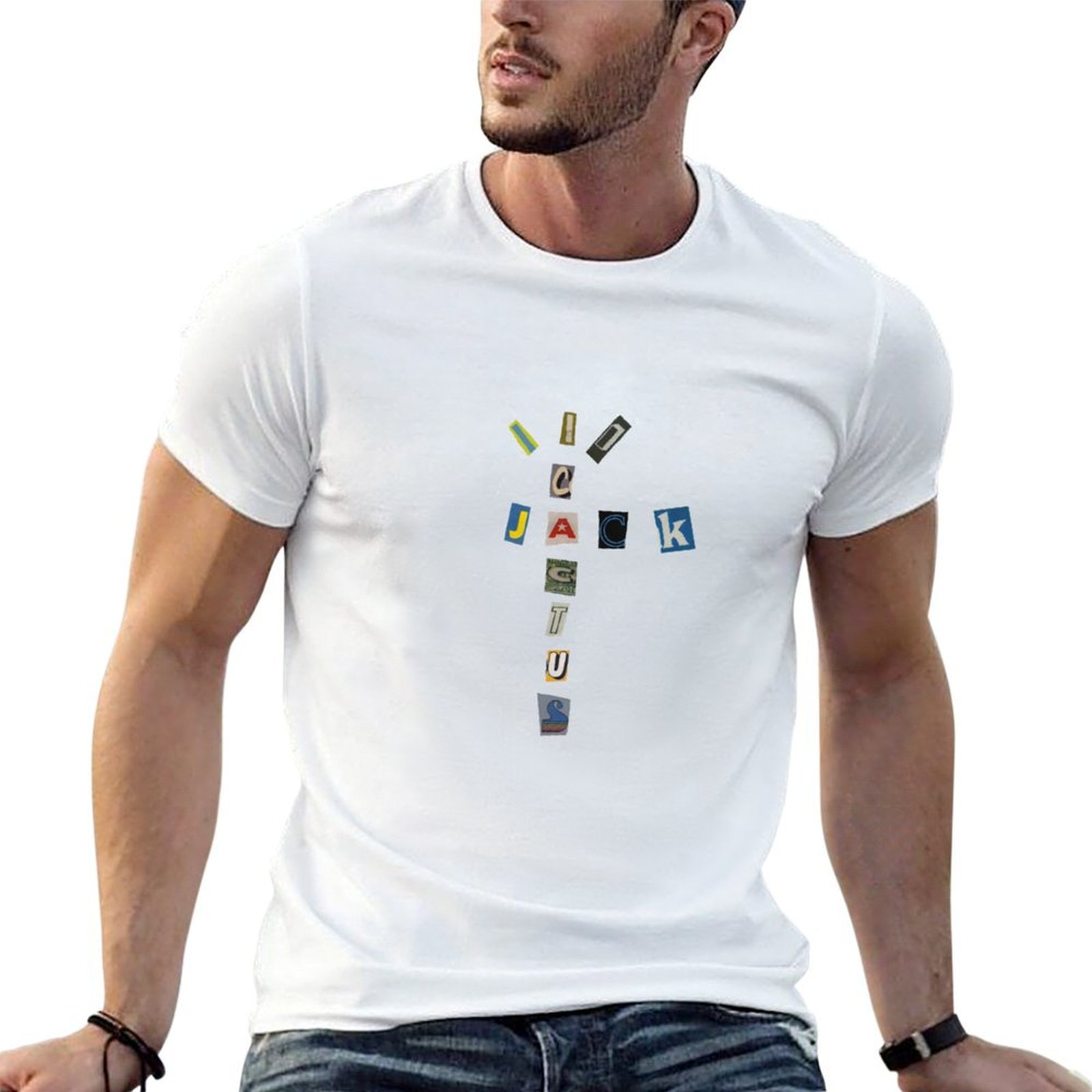 Cactus Jack Tee - เสื้อยืดลายกราฟิกมินิมอล ตัดลายโลโก้แคคตัสแจ็ค