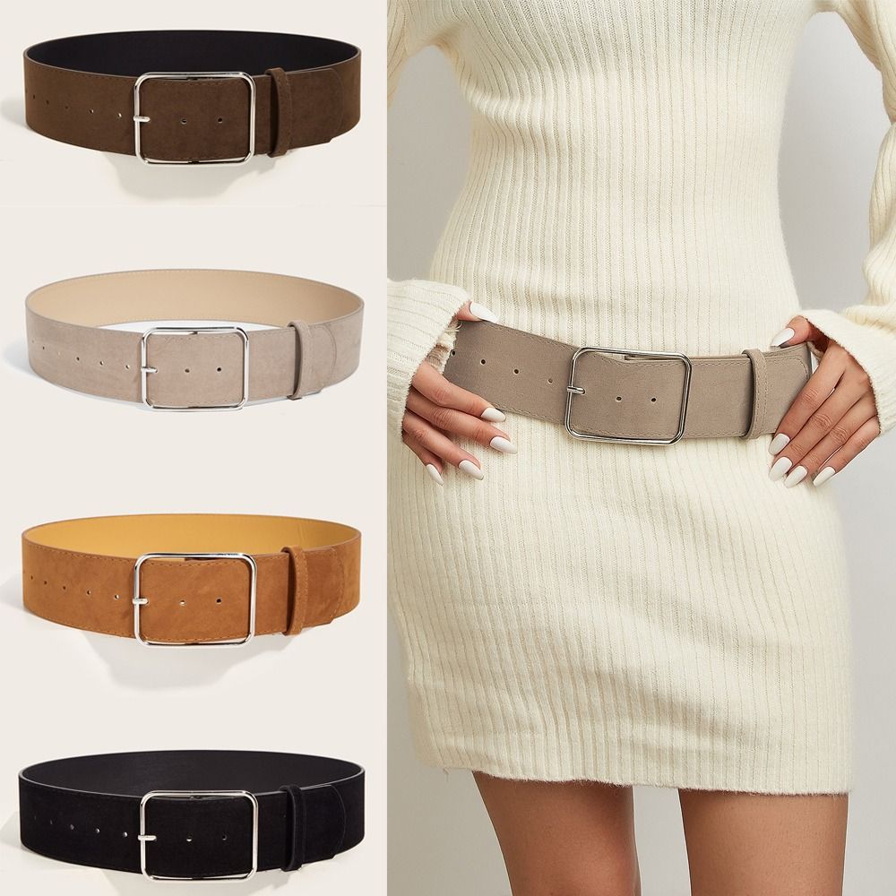 Off White Belt - เข็มขัดหนังกลับสไตล์เมลลาร์ด ดีไซน์หรูหราทันสมัย เหมาะสำหรับธุรกิจ ใช้ได้หลากหลาย ทั้งกับกางเกงลำลองและชุดเดรส ของขวัญสุดพิเศษ