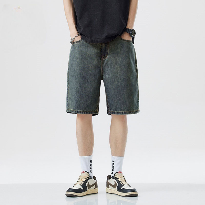 กางเกงยีนส์ขาสั้นลำลองผู้ชายสำ - Fear Of God Essential บทวิจารณ์และราคา