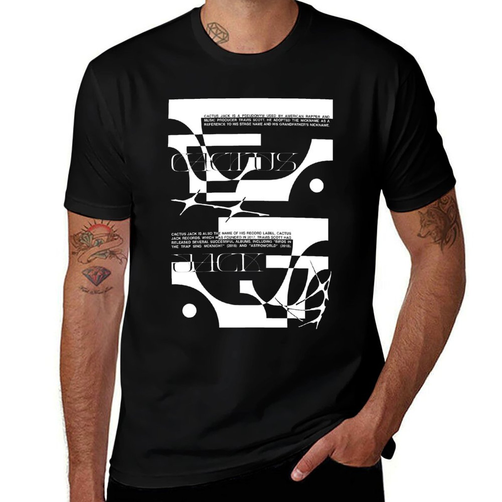 เสื้อยืดแคคตัสแจ็ค ไซส์พลัส แข - Cactus Jack Tee บทวิจารณ์และราคา