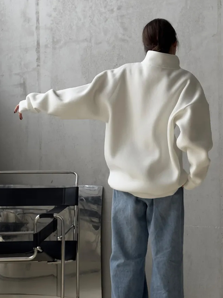 อเมริกัน Retro ครึ่งซิปตัวอักษ - Streetwear Brand Hoodies บทวิจารณ์และราคา