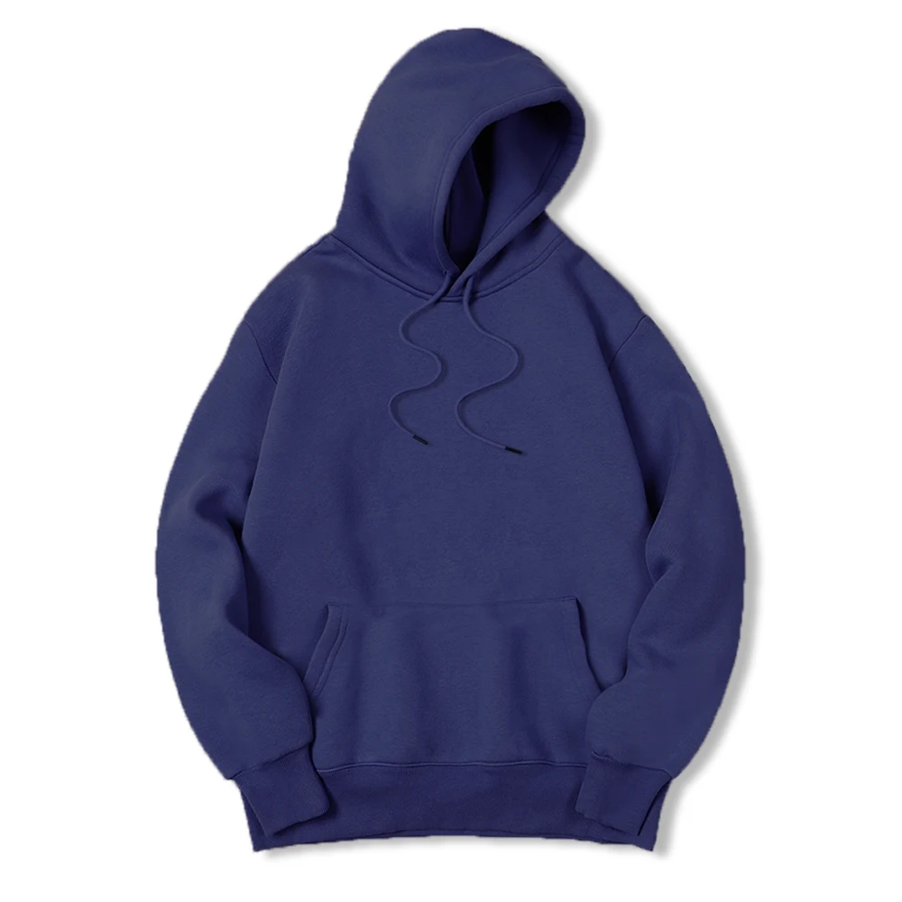 เสื้อฮู้ดผู้ชายสีพื้น ผ้าขนสัต - Streetwear Brand Hoodies บทวิจารณ์และราคา