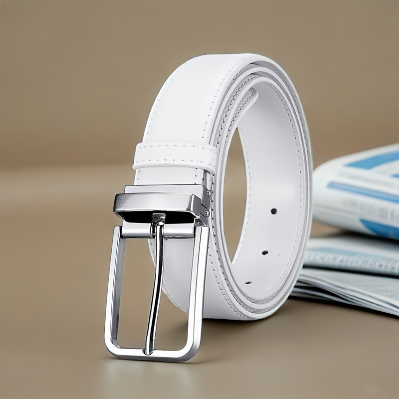 เข็มขัดหัวเข็มขัด PU แบบคลาสสิ - Off White Belt บทวิจารณ์และราคา