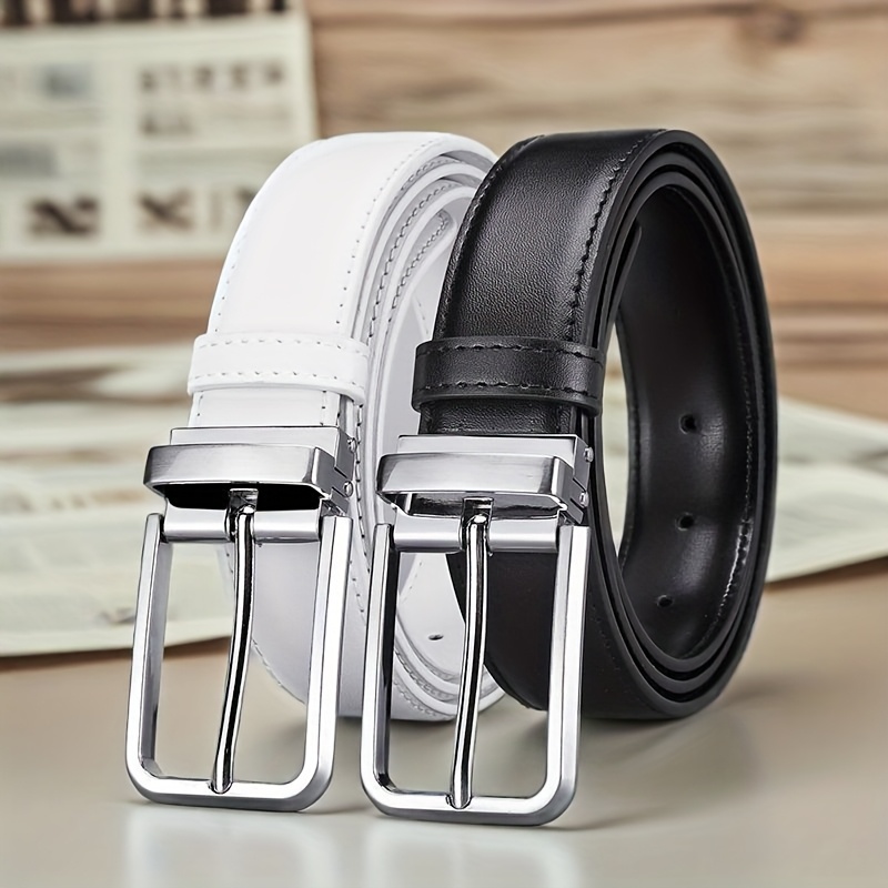 เข็มขัดหัวเข็มขัด PU แบบคลาสสิ - Off White Belt บทวิจารณ์และราคา