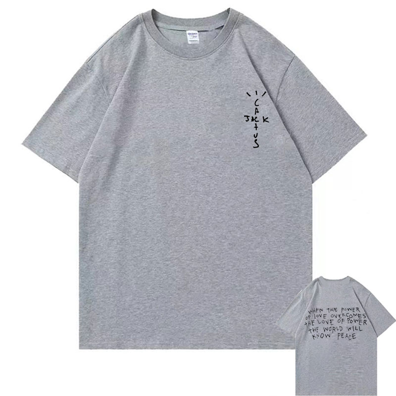 ใหม่แคคตัสแจ็คกราฟิกเสื้อยืดผู - Cactus Jack Tee บทวิจารณ์และราคา
