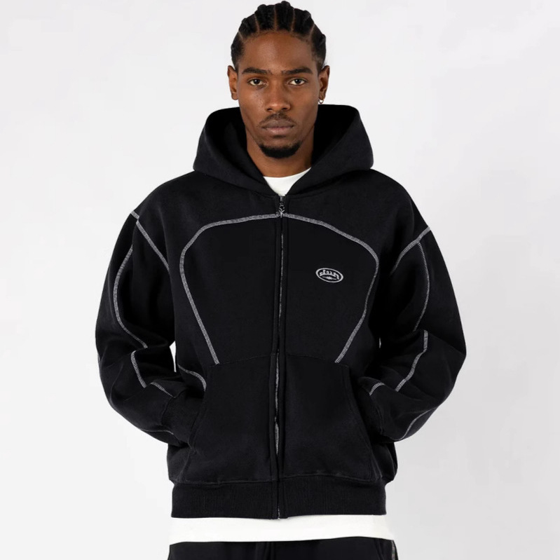 เสื้อฮู้ดซิปหลวม สตรีทแวร์ ยูน - Streetwear Brand Hoodies บทวิจารณ์และราคา