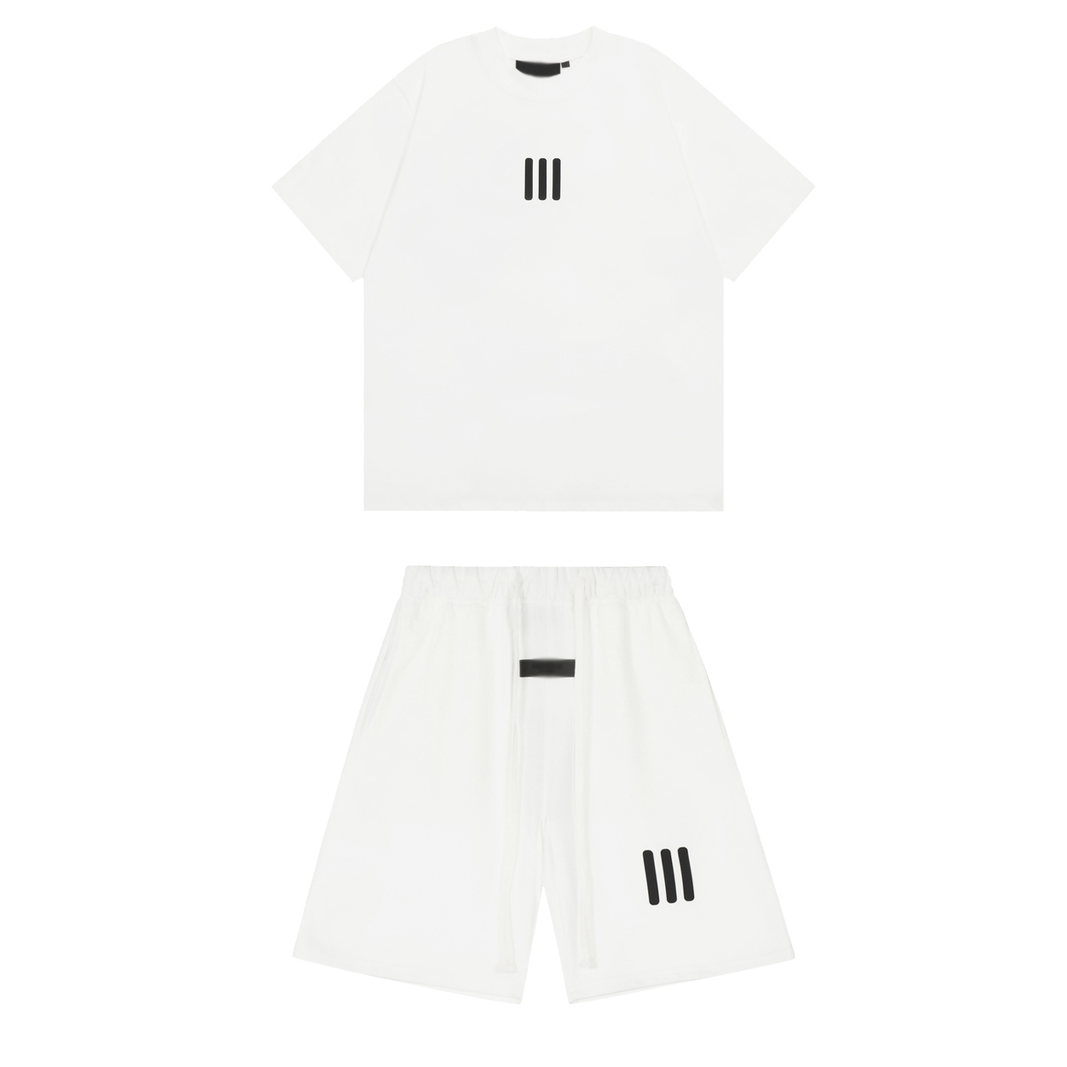 ชุดเสื้อยืดและกางเกงขาสั้นพิมพ - Fear Of God Essential บทวิจารณ์และราคา