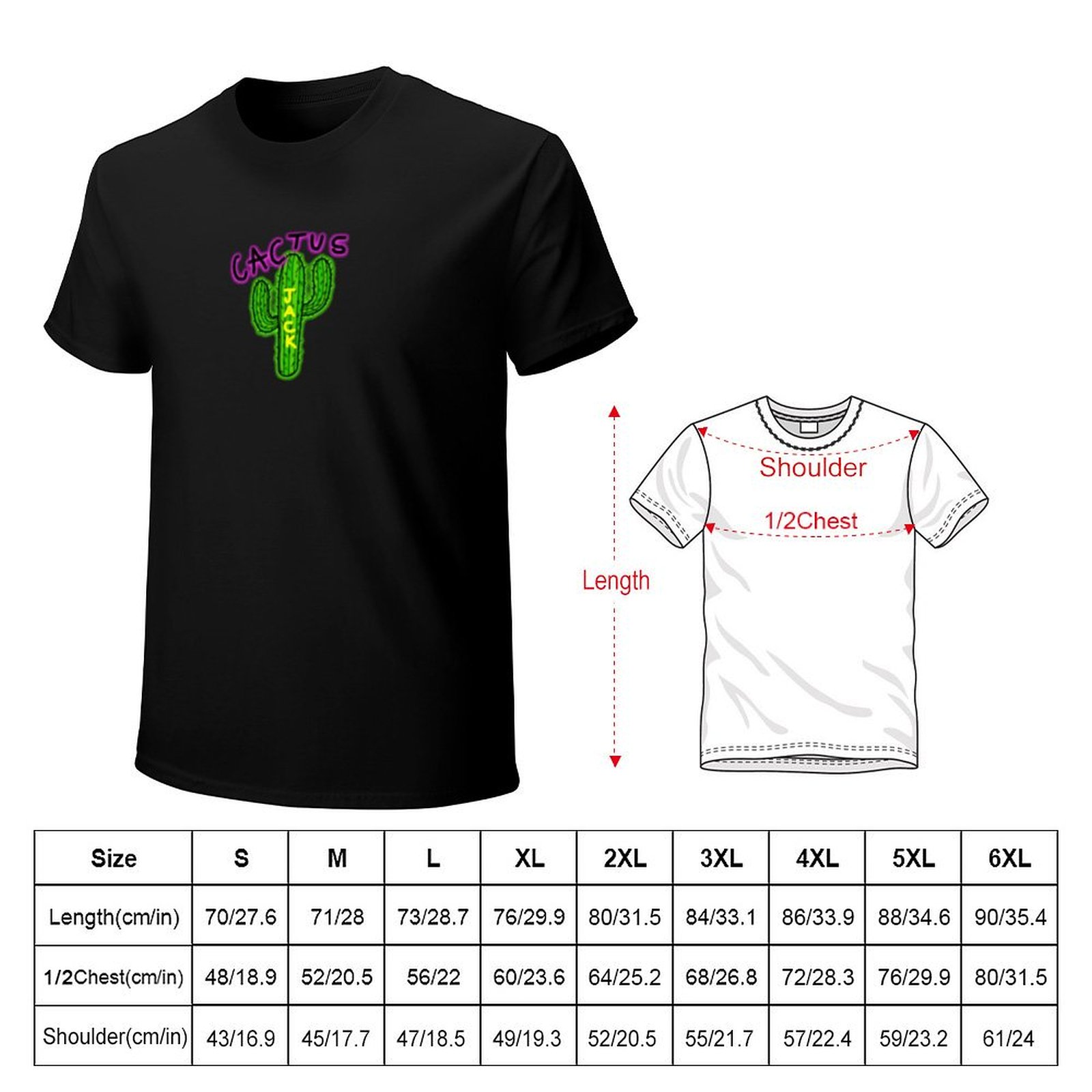 เสื้อยืด CACTUS JACK แฟชั่นลำล - Cactus Jack Tee บทวิจารณ์และราคา