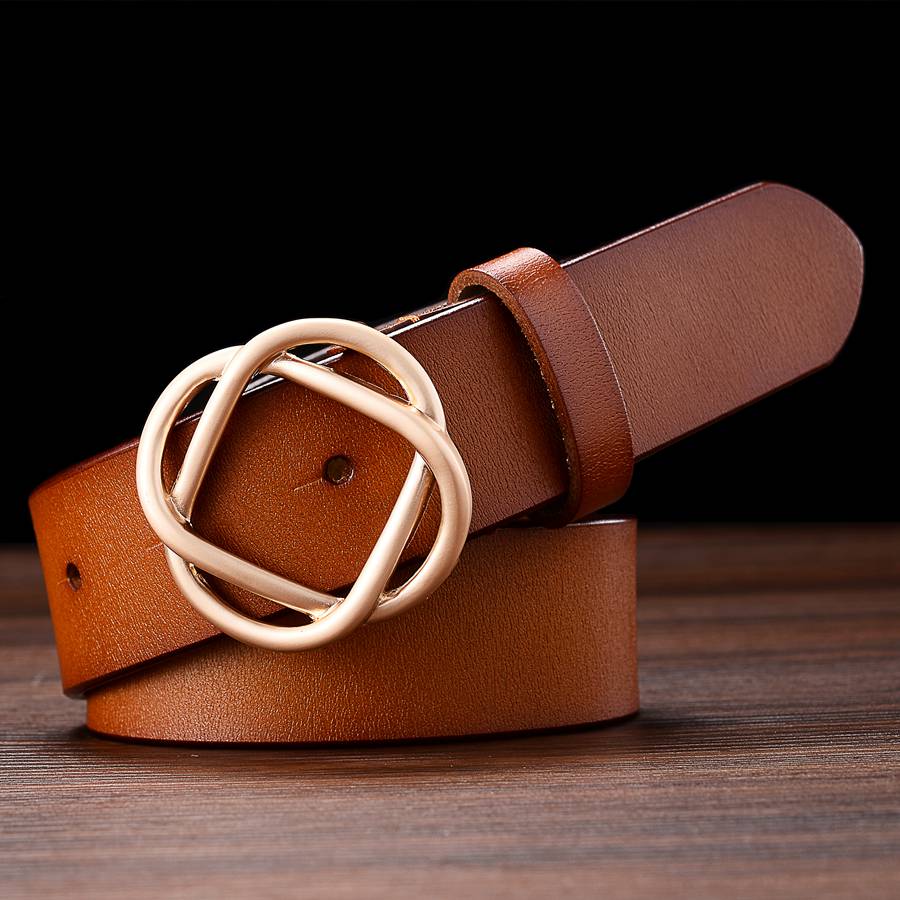 YKLYMYXJUNIA เข็มขัดหนังผู้หญิ - Off White Belt บทวิจารณ์และราคา