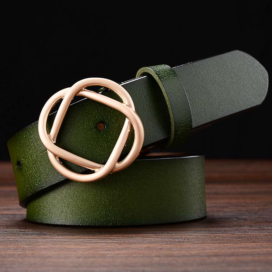 YKLYMYXJUNIA เข็มขัดหนังผู้หญิ - Off White Belt บทวิจารณ์และราคา
