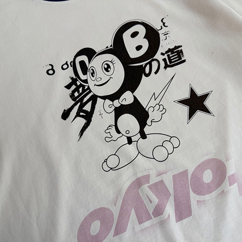 เสื้อยืดคอกลมแขนยาวผ้าฝ้ายคุณภ - Cactus Jack Tee บทวิจารณ์และราคา