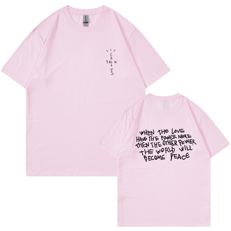 ใหม่แคคตัสแจ็คTshirtน่ากลัวStr - Cactus Jack Tee บทวิจารณ์และราคา