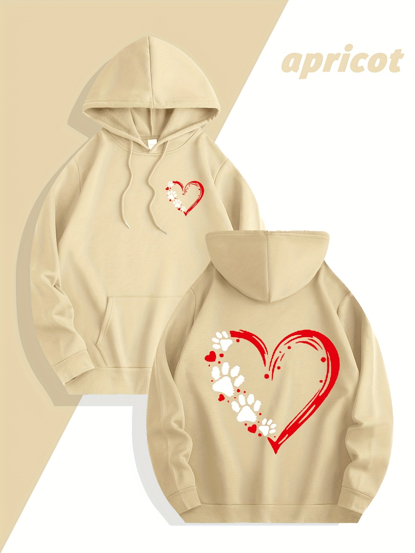 เสื้อสเวตเชิ้ตผู้ชายลายหัวใจแบ - Streetwear Brand Hoodies บทวิจารณ์และราคา